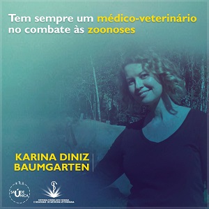 Imagem Karina Diniz Campanha Médico-Veterinário