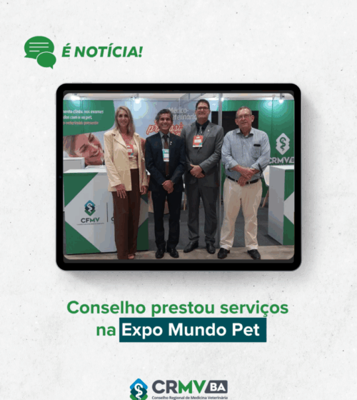 conselho prestou servicos na expo mundo pet